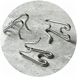 Herm Sprenger Satin Nickel Prong Collar Additional Links